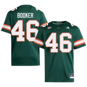 UM College Football #46 Green Adam Booker Men Limited Jersey 942488-443