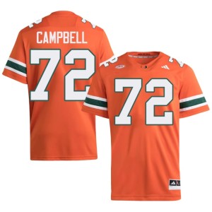 The U Orange Men College Football Demetrius Campbell #72 Player Jersey 254095-591