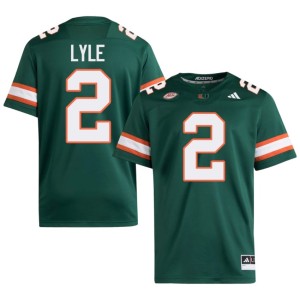 The U College Football Jordan Lyle Green NCAA Mens #2 Jersey 307049-263