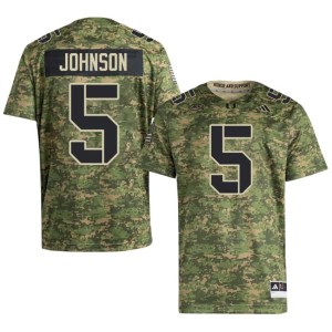 UMiami Alumni Camo Andre Johnson College Football #5 Men Jerseys 561408-567