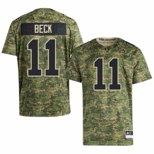 UM Hurricanes Men's High School Camo College Football #11 Carson Beck Jerseys 157861-378