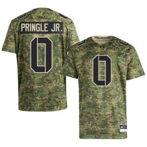Hurricanes #0 Camo Mens 2026 Girard Pringle Jr. College Football Jerseys 741789-859