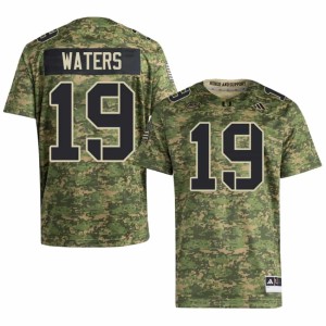UM Camo Men #19 Jaelen Waters Official College Football Jerseys 260566-833
