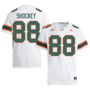 Hurricanes White Jeremy Shockey #88 Player Men's College Football Jerseys 905801-830