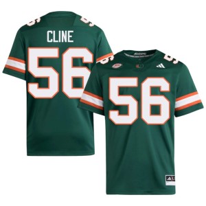 UMiami #56 Green Johnathan Cline 2026-27 Men's College Football Jerseys 317720-596