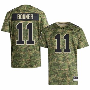 Hurricanes Camo #11 Men's Kamal Bonner Game College Football Jerseys 690914-640