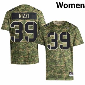 Miami Replica Casey Rizzi Camo Womens #39 College Football Jersey 227503-309