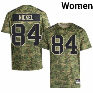 Miami of Florida #84 Women 2026 Jack Nickel Camo College Football Jerseys 317179-248
