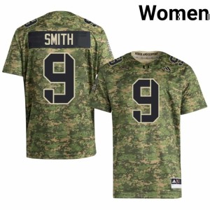 Miami of Florida Embroidery Women #9 Camo Chase Smith College Football Jerseys 149934-160