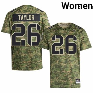 Miami of Florida Women College Football 2026 Sean Taylor #26 Camo Jersey 821785-594