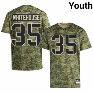 Canes Youth Camo Jack Whitehouse Alumni #35 College Football Jerseys 345448-887