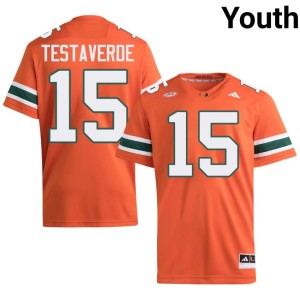 The U Orange Judd Anderson Youth College Football #15 University Jersey 684943-477