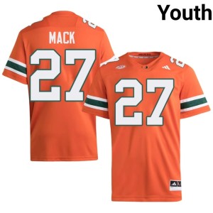 The U Orange #27 College Football 2026-27 Ryan Mack Youth Jersey 276028-148