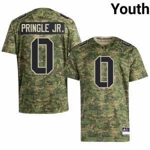 UM Hurricanes Youth Girard Pringle Jr. Camo #0 Game College Football Jerseys 508944-546