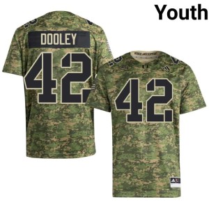 The U Camo #42 2026-27 Youth Jim Dooley College Football Jerseys 260348-701