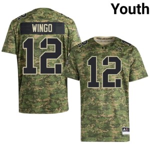 UM Somourian Wingo 2026-27 College Football Youth Camo #12 Jerseys 706013-741